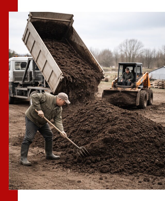 Доставка и продажа перегноя в Обнинске быстро и дешево