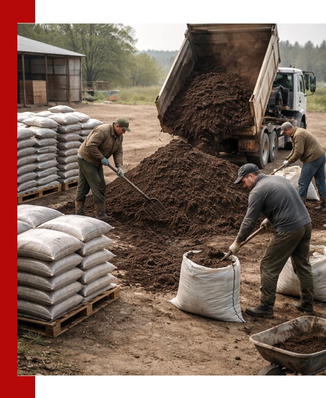 Доставка компоста оптом и в розницу в Обнинске