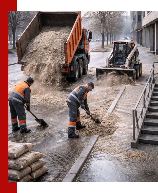 Поставка противогололедных материалов в Обнинске