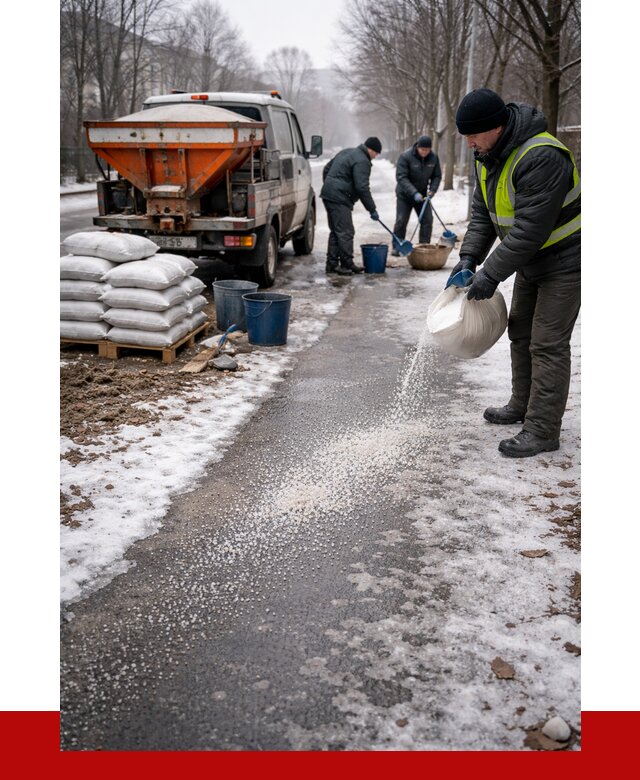 Реагент против гололеда в Обнинске с доставкой от 4568 р. | ПРОНЕРУДБнн