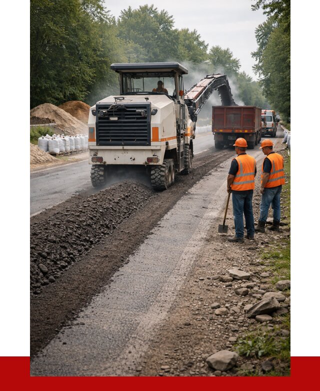 Фрезерованный асфальт в Обнинске от 2233 р./куб. | ПРОНЕРУДБнн