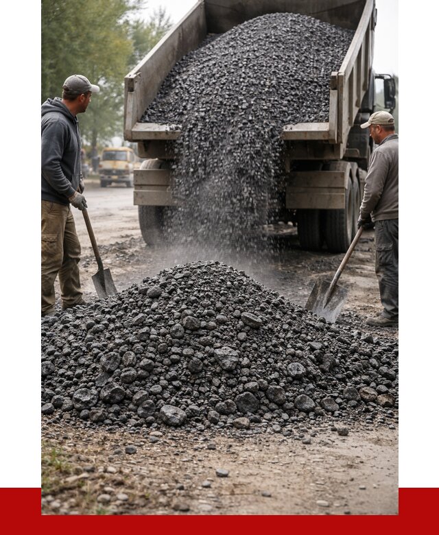 Дробленый асфальт в Обнинске от 2842 р. с доставкой | ПРОНЕРУДБнн