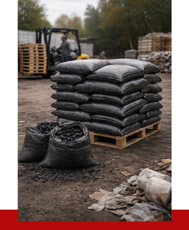 Купить уголь в мешках с доставкой в Обнинске от 7613 р. | ПРОНЕРУДБнн