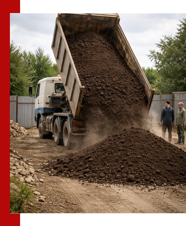 Доставка самосвалом 10 кубов в Обнинске быстро и надёжно