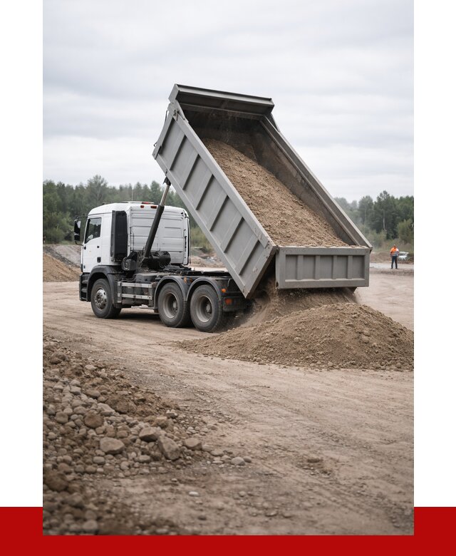 Доставка самосвалом 15 кубов в Обнинске от 6598 руб. | ПРОНЕРУДБнн