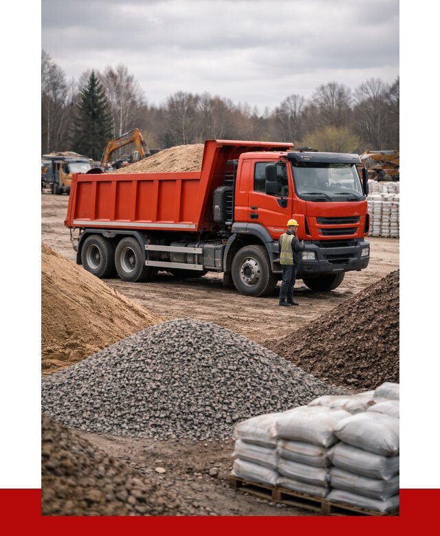 Доставка самосвалом 25 кубов в Обнинске от 7613 р. | ПРОНЕРУДБнн