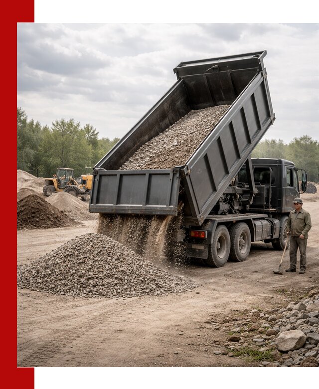 Доставка самосвалом 30 м3 по выгодным ценам в Обнинске