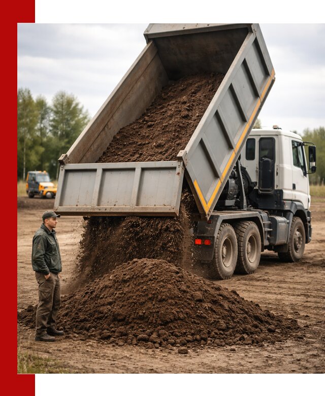 Аренда самосвала с водителем в Обнинске для сыпучих грузов и навоза