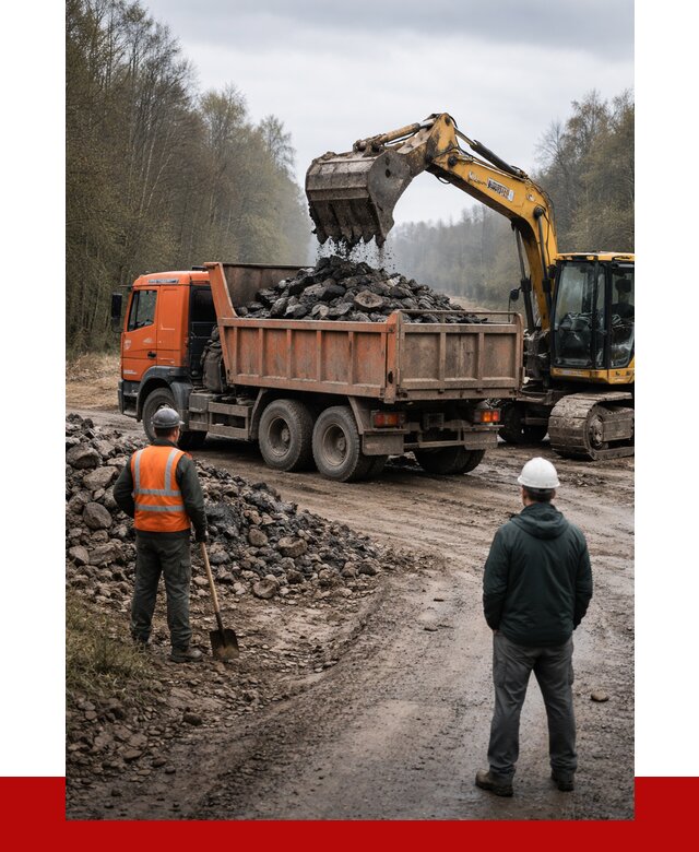 Вывоз асфальта в Обнинске от 4568 р. самосвалом ПРОНЕРУДБнн