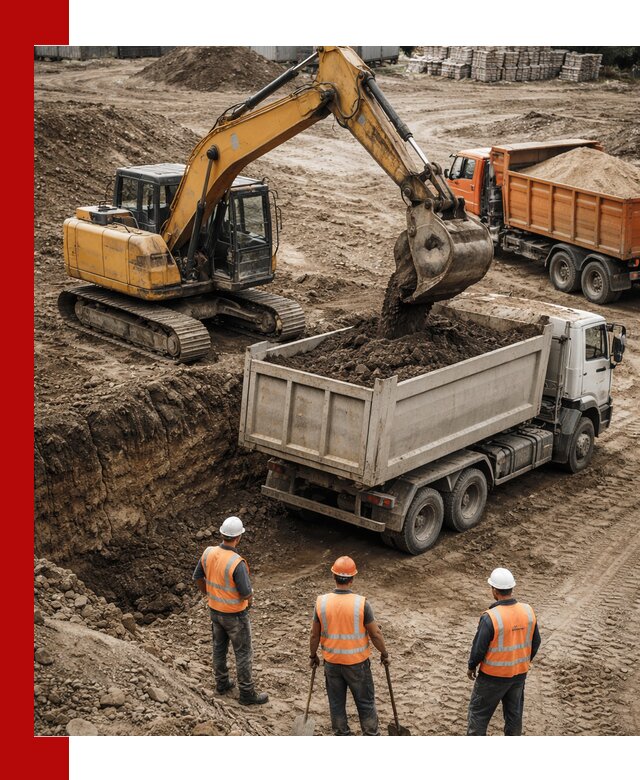 Разработка грунта для строительства и благоустройства в Обнинске