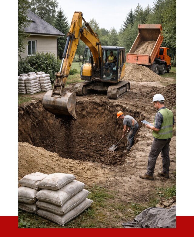 Рытье котлована в Обнинске быстро от 4568 р. ПРОНЕРУДБнн