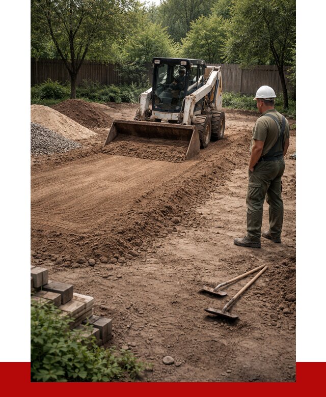 Выравнивание участка под ключ в Обнинске от 3553 р. | ПРОНЕРУДБнн